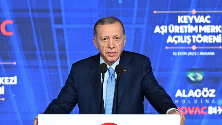 Cumhurbaşkanımız @RTErdogan ‘ın teşrifiyle “KeyVak Aşı Üretim Merkezi açılışı gerçekleştirildi.